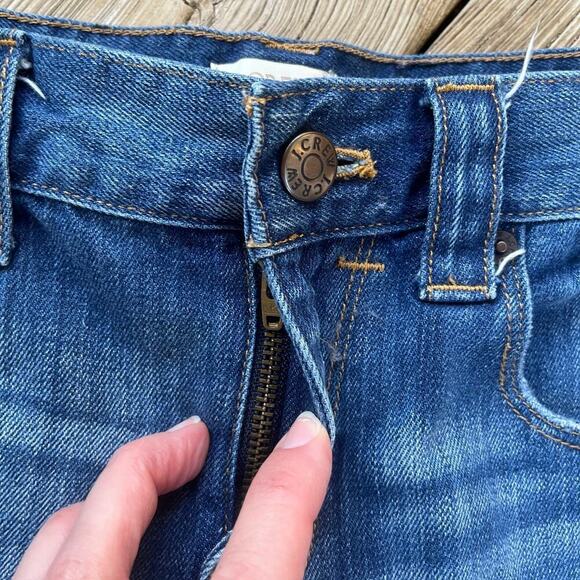 J.Crew Women's Distressed Denim Jean Shorts Size 27 Waist - Picture 4 of 6